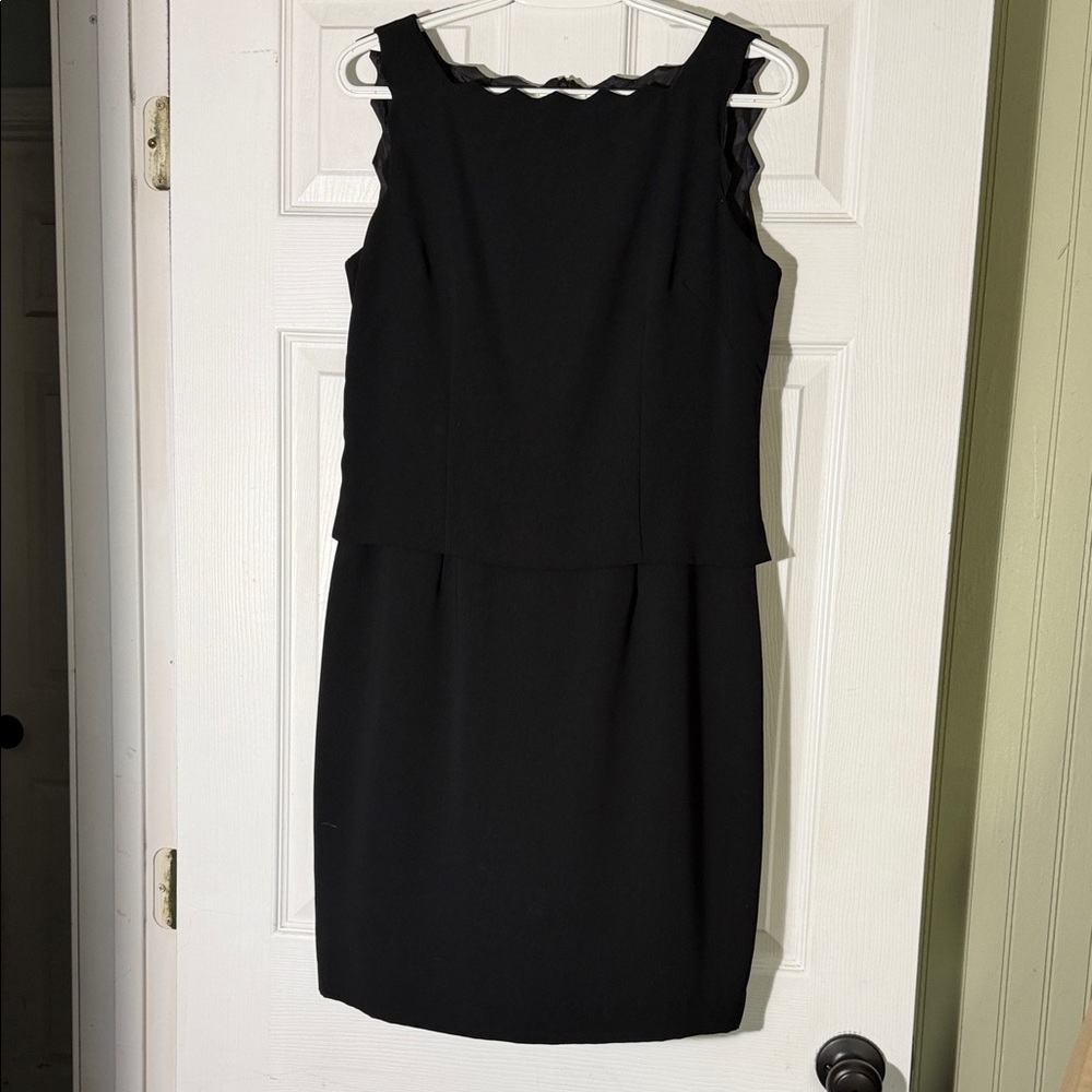 Danny & Nicole Elegant Black Mini Dress